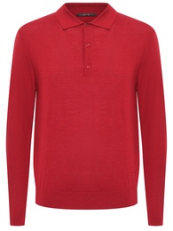 Пуловер-поло BML Base Polo Buttons Neck Long Sleeve, 330140