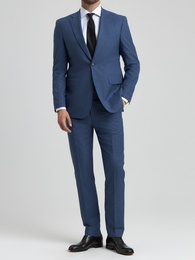 Брюки Kevin TR из ткани Guabello "Tropical Fancy Suit Stretch"