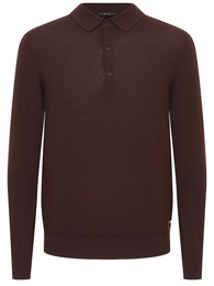 Пуловер-поло BML Base Polo Buttons Neck Long Sleeve, 330058