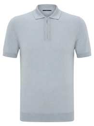 Пуловер-поло BML Base Polo Zip Neck Short Sleeve, 340107