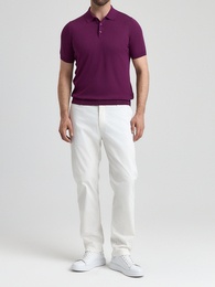 Пуловер-поло BML Base Polo Buttons Neck Short Sleeve, 340110