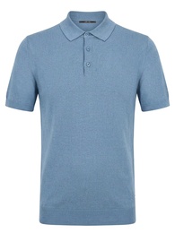 Пуловер-поло BML Base Polo Buttons Neck Short Sleeve, 340114