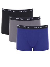 Комплект из 3х трусов Boxer из хлопка и спандекса
