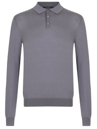 Пуловер BML Base Polo Buttons Neck Long Sleeve, 280102