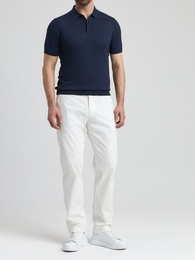 Пуловер-поло BML Base Polo Buttons Neck Short Sleeve, 340109