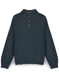 Пуловер BML polo buttons neck long sleeve, 270075